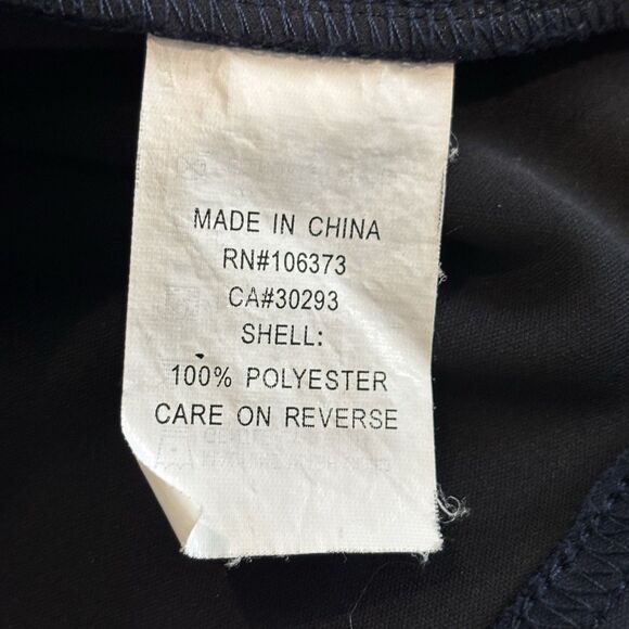 Zero Restriction Golf Sweater Mens Medium Navy Blue Pullover Athletic Casual - Picture 8 of 9